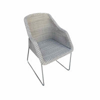 Mood Wicker Dining Chair in Seashell