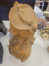 Ceramic Marie Antoinette Bust Repro. by Albert-Ernest Carrier-Belleuse (AS IS)