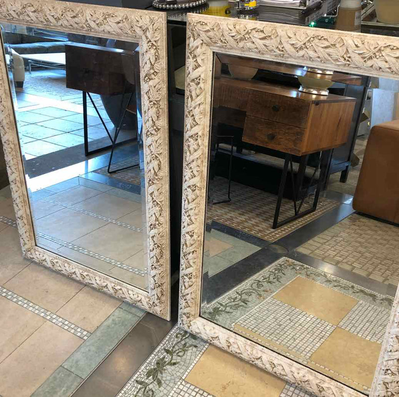 Sand/Resin Framed Mirror