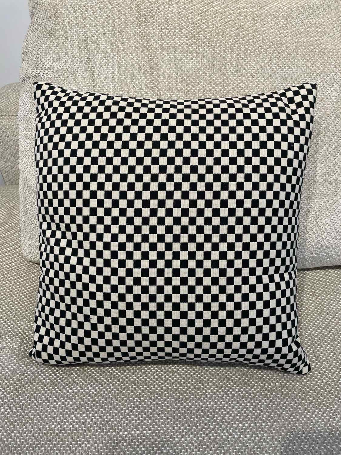 Checkerboard Square Pillow by Alexander Girard for Maharam