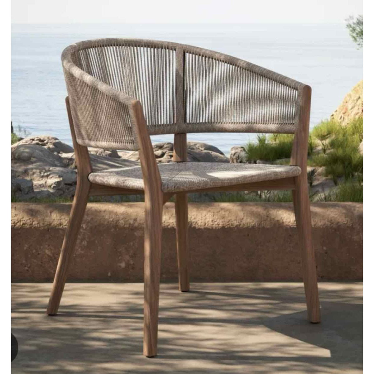 Set of 8 Royal Botania "Cares" Chairs