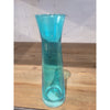 Teal Glass Bud Vase