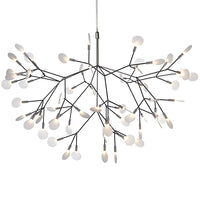 'Heracleum III' LED Nickel Chandelier by Moooi