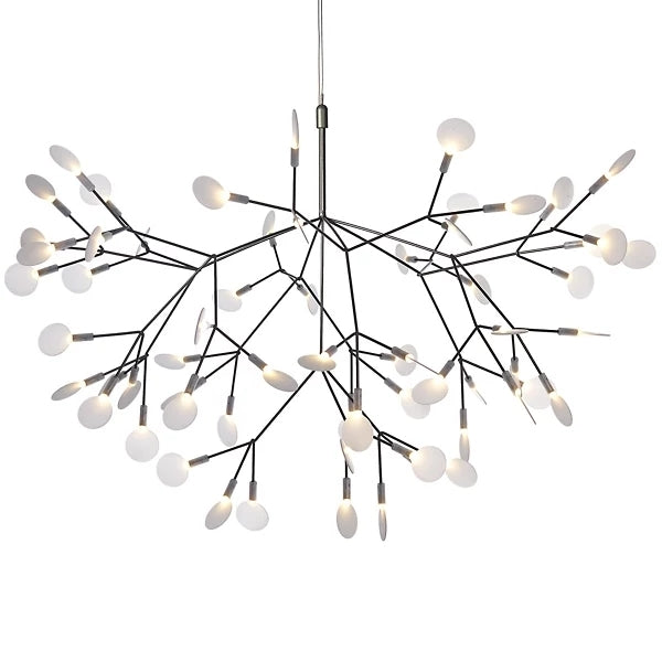 'Heracleum III' LED Nickel Chandelier by Moooi