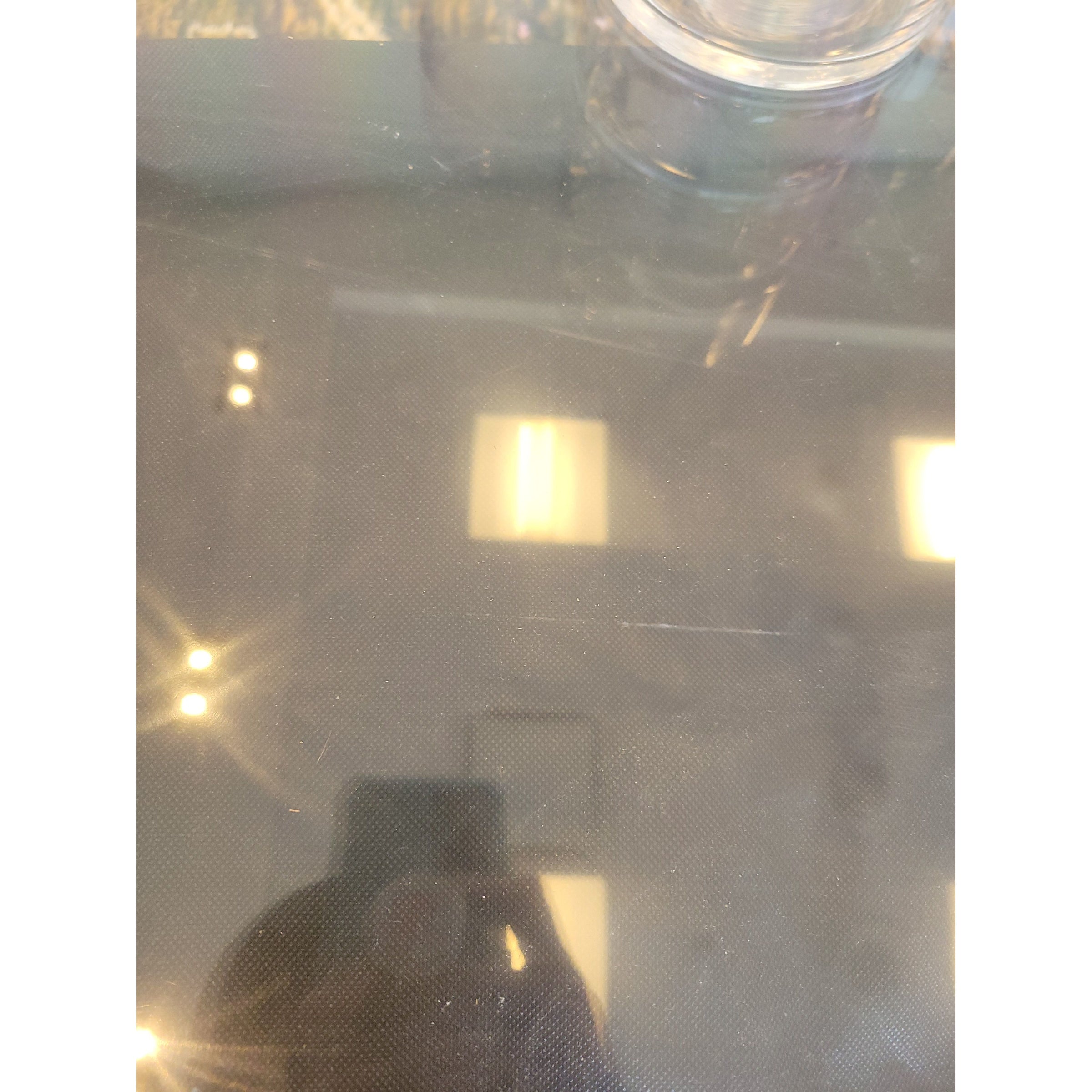Lucite Waterfall Coffee Table (AS IS) - colletteconsignment.com