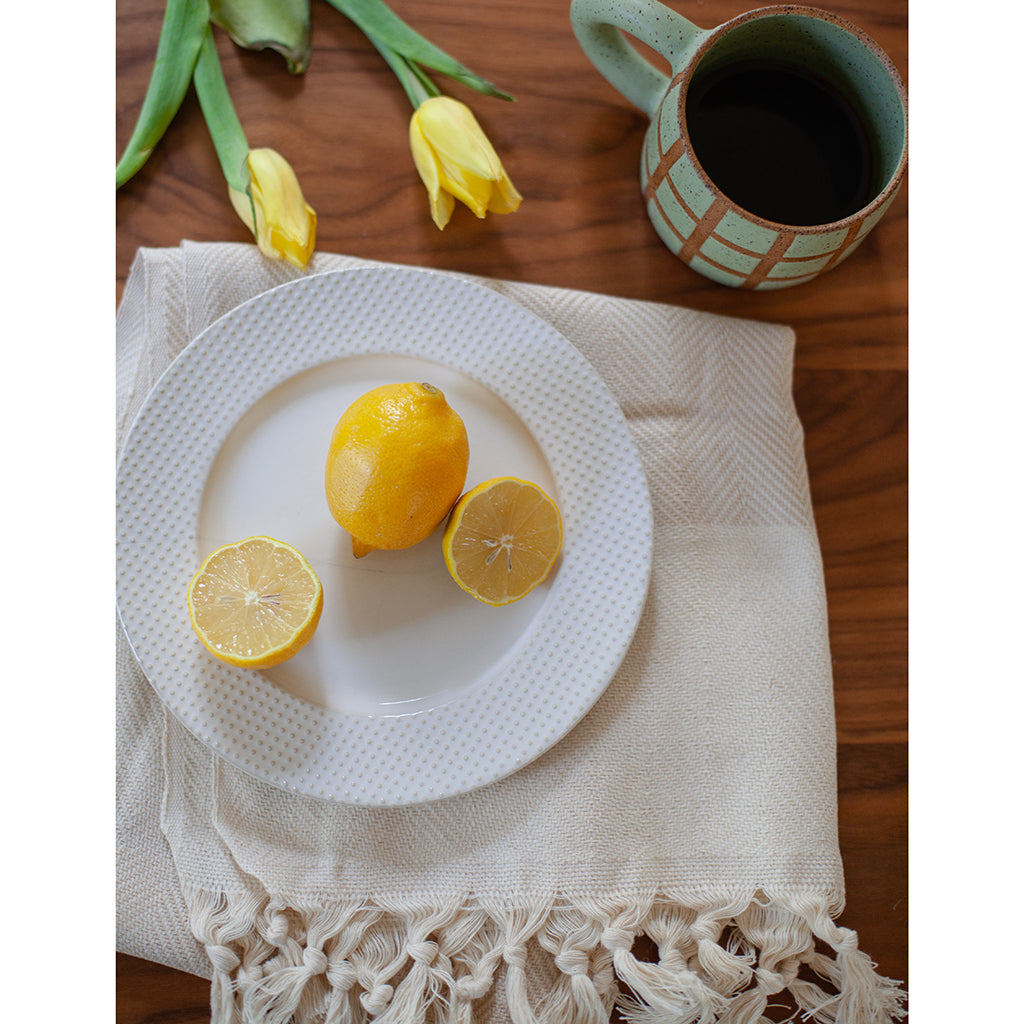 Herringbone Turkish Hand Towel - colletteconsignment.com