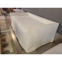 White Linen Slipcover Daybed