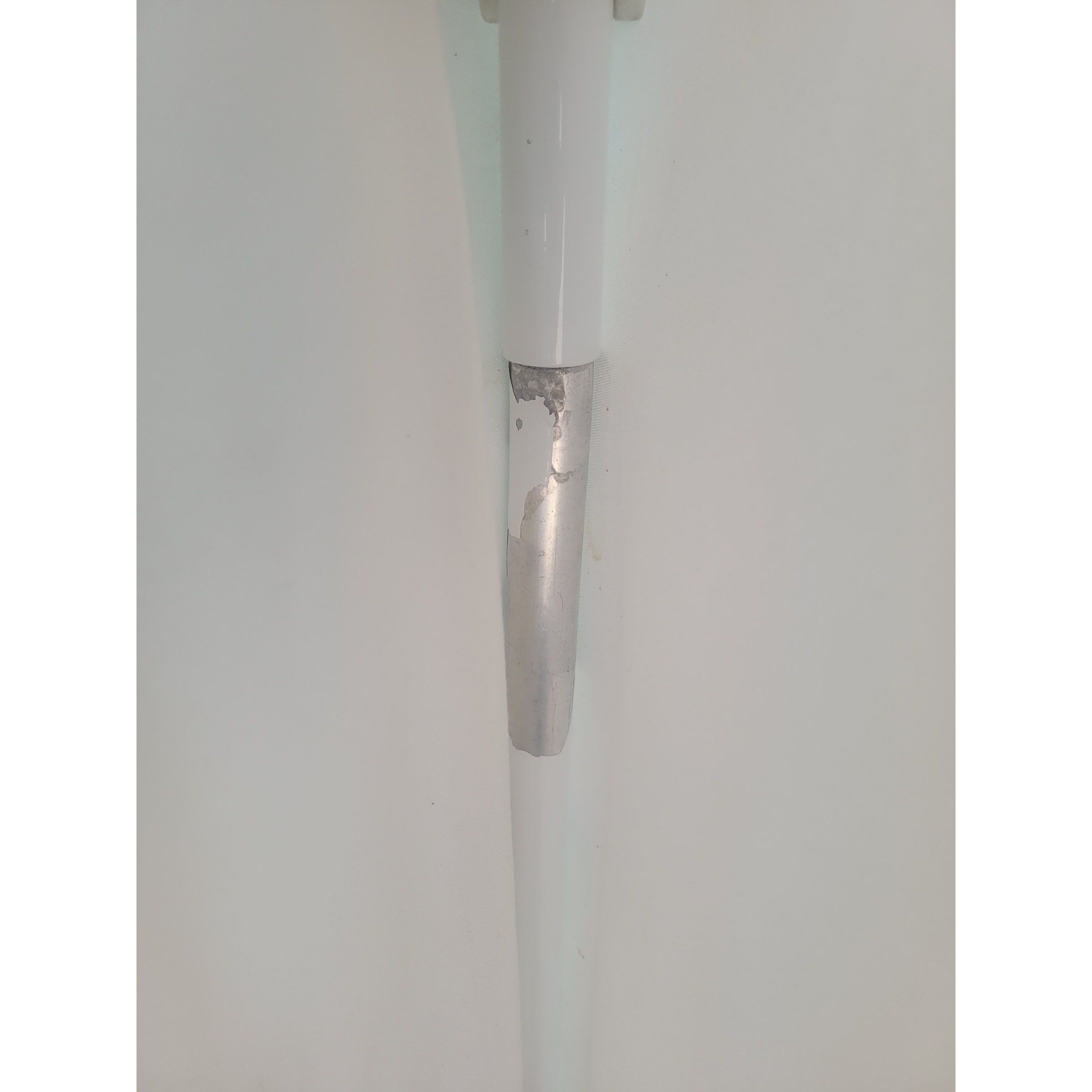Hand Crank Aluminum Umbrella w/ Stand by Tuuci (AS IS)