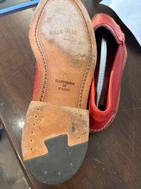 Shoe Size 9 Walk-Over Red Loafers