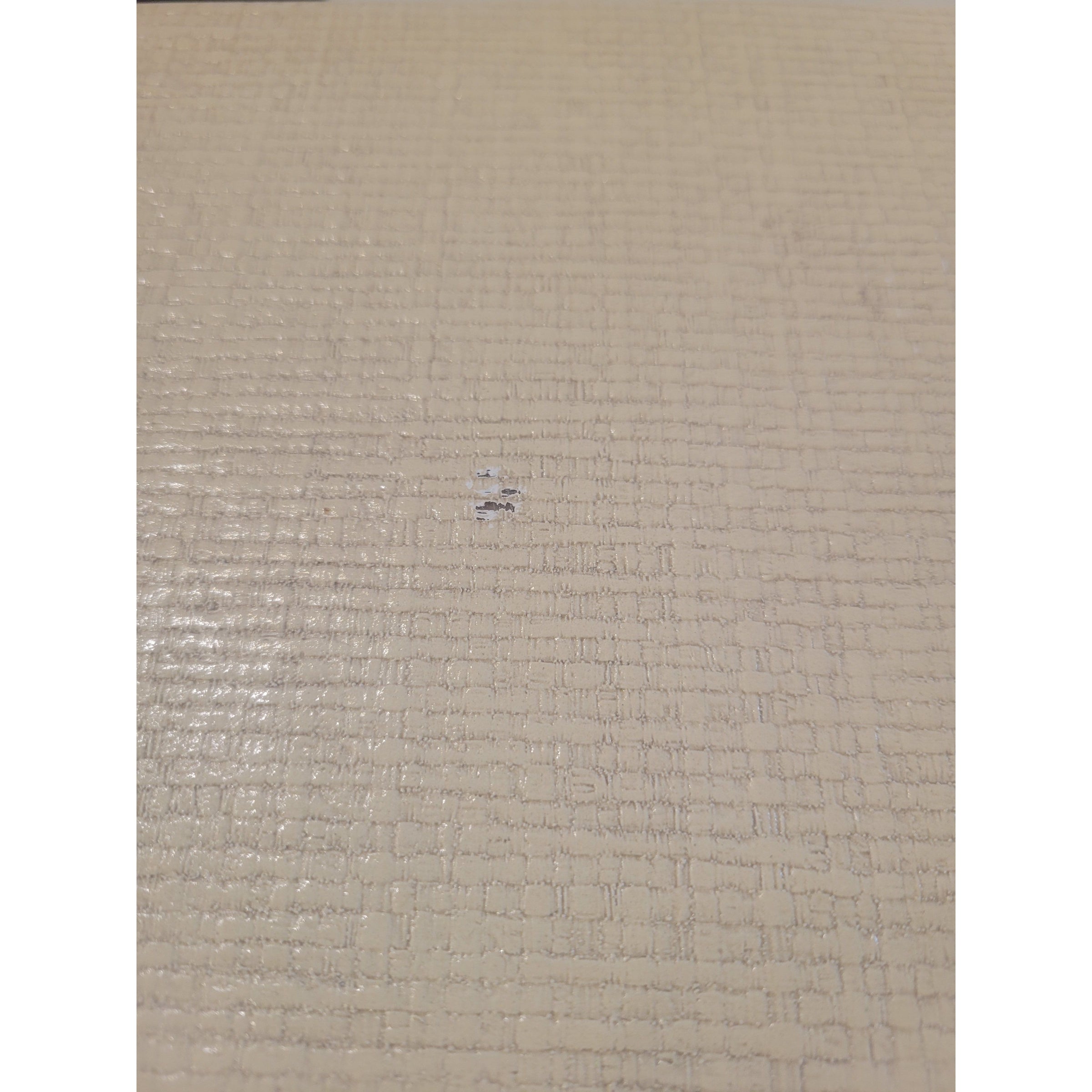 'Conrad' Beige Raffia Double Nightstand Attrib. to Made Goods - AS IS