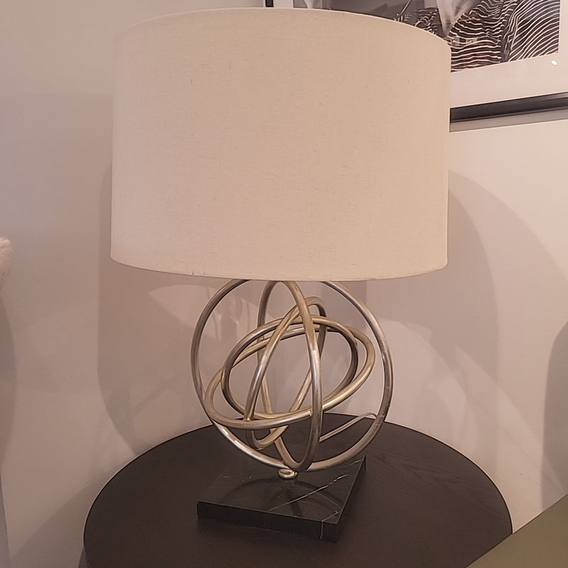 Armillary Table Lamp with Shade