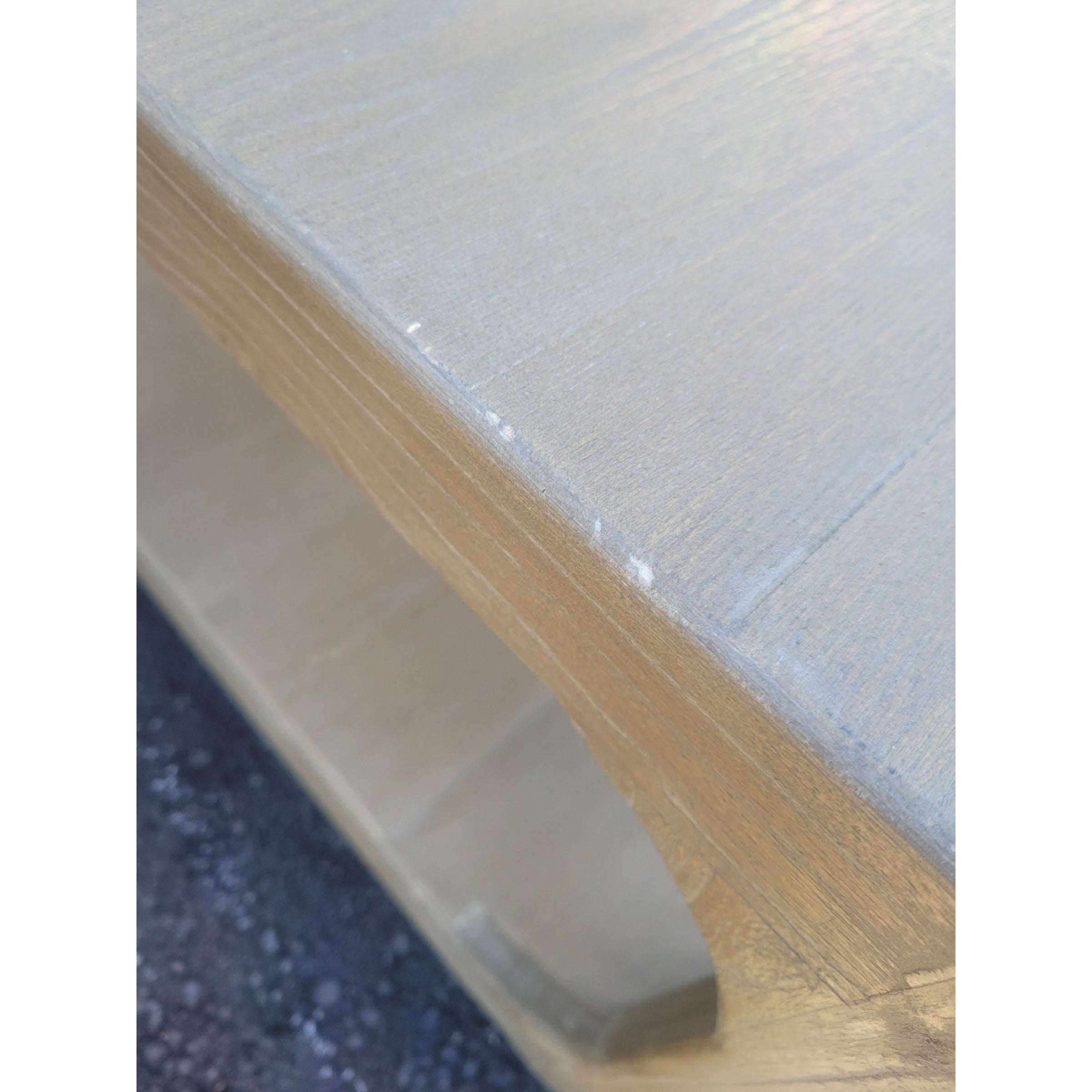 Martens 4-ft Corned-Blocked Rectangular Elm Coffee Table w/ Shelf by RH