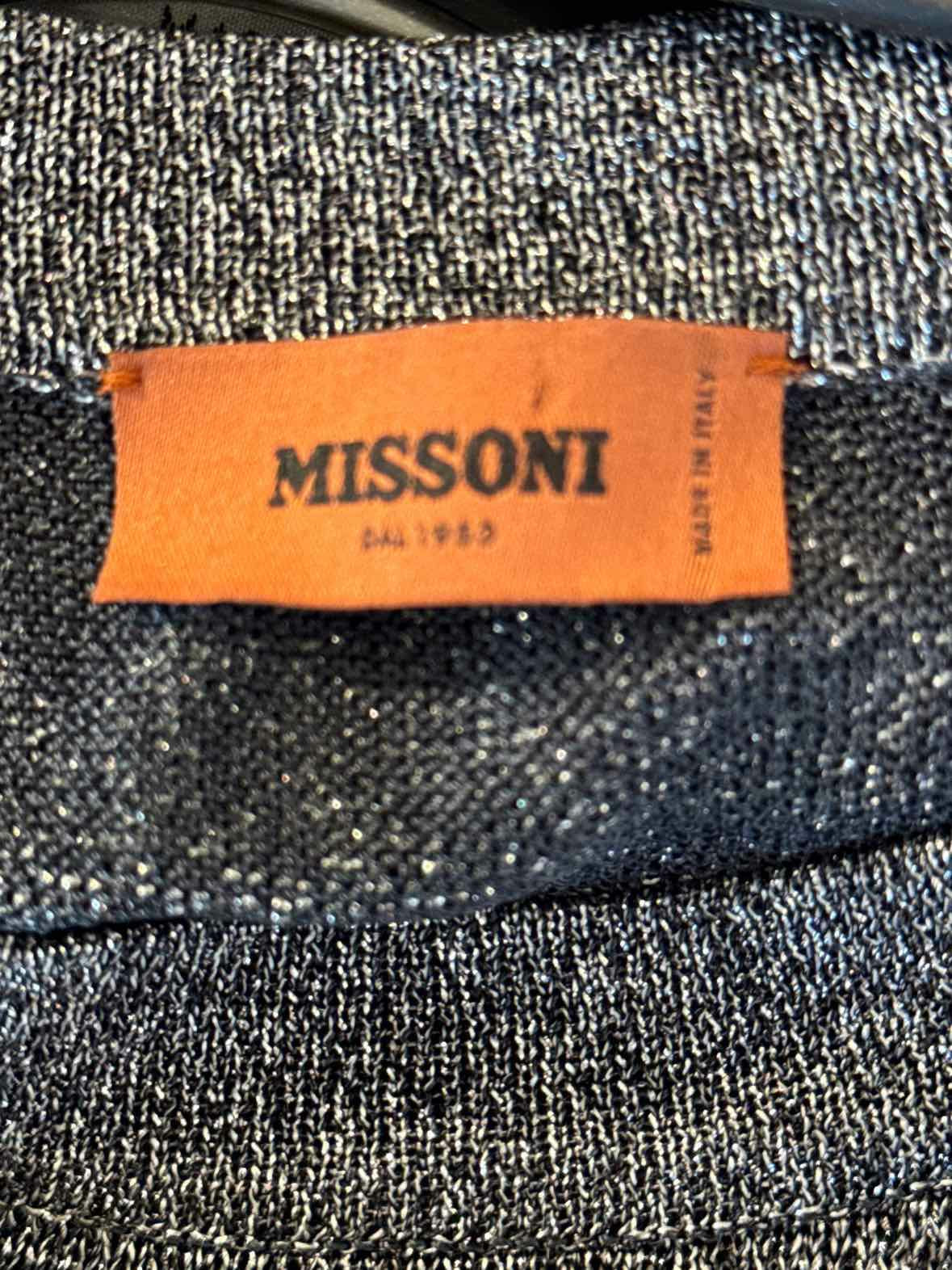 Women's Missoni Size 10 Silver Top