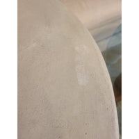 Round Fiber Stone Hands Side Table