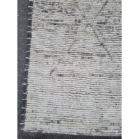 10x14 Khyber Handknotted Beige & Brown Wool Rug by Surya - colletteconsignment.com