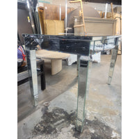 Mirrored Vanity w/ Tabletop Drawers & Folding Mirror (AS IS) - colletteconsignment.com
