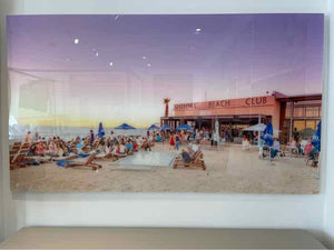 Shimmy Beach Club Acrylic Photo Print