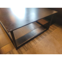 Modernist Rectangular Sheet Metal Mercer Coffee Table by RH (AS IS)
