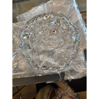 Finnish Art Glass Tripod Bowl by Tapio Wirkkala for Iittala Miracus (AS IS)