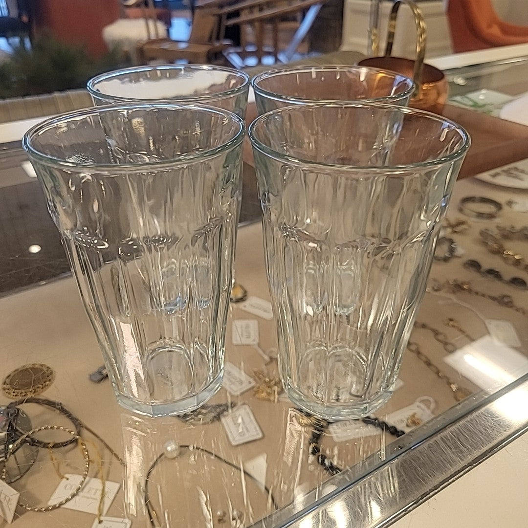 Set of 4 Duralex Glass Tumblers