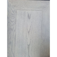 French Style Gray Oak X-Base Console Table by RH - colletteconsignment.com