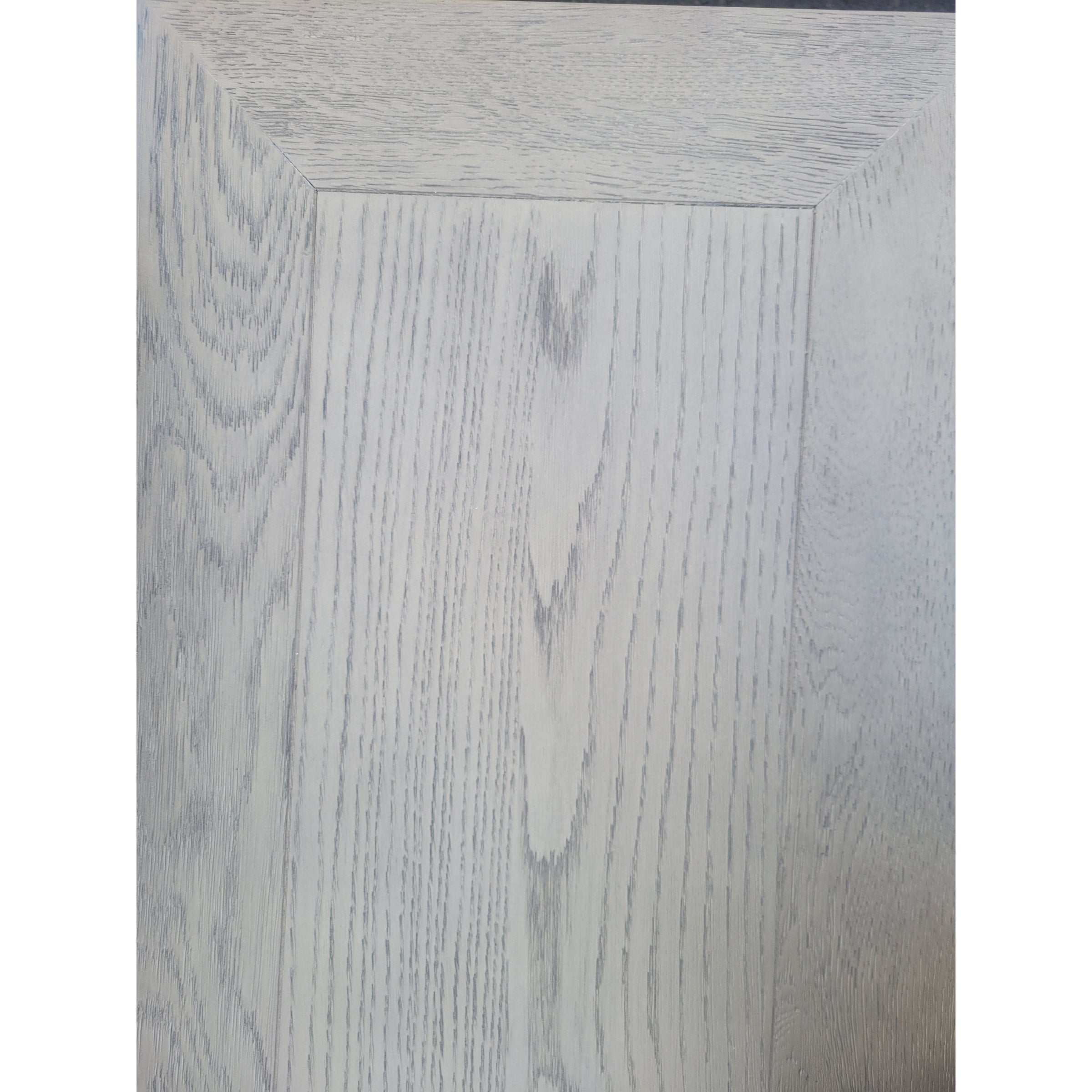 French Style Gray Oak X-Base Console Table by RH