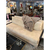 Small Micro Suede Sofa / Loveseat with Pillows
