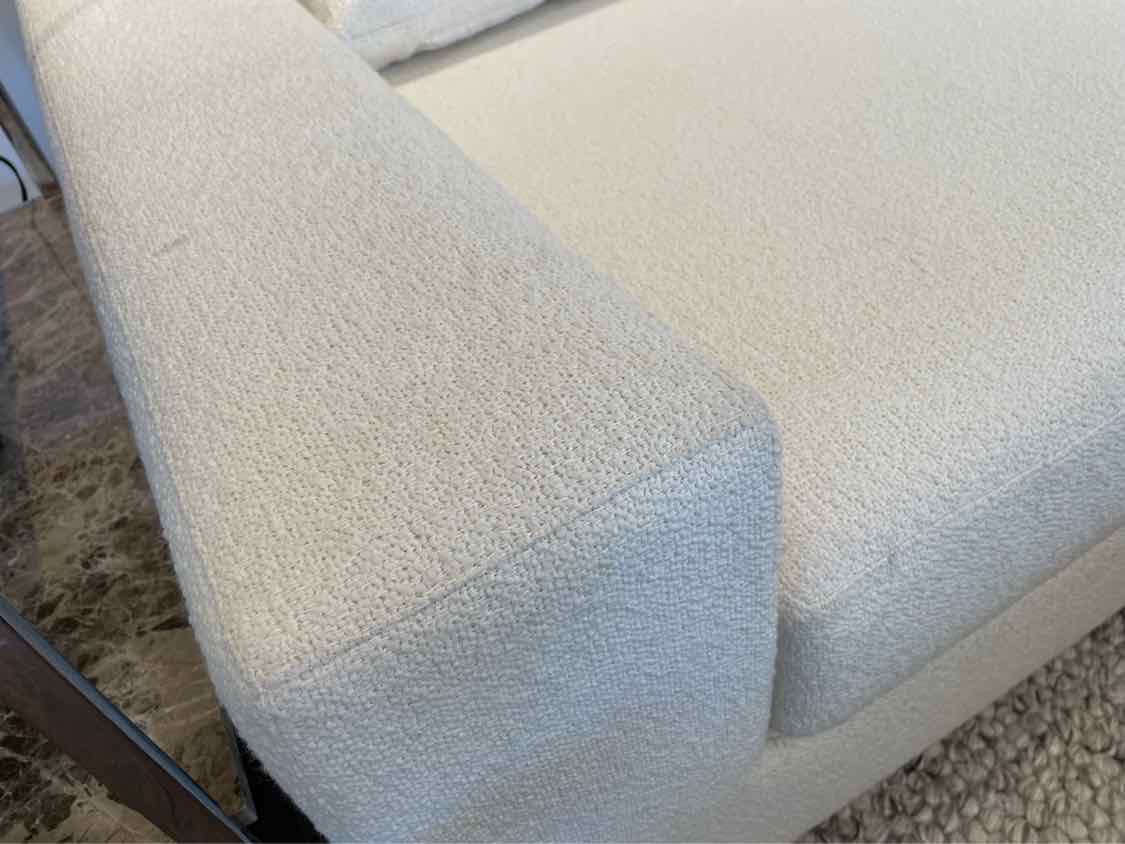 10' Modena Luxe Italian Boucle Track Arm Sofa w/ Down Fill by RH