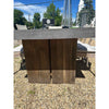 Solano Concrete & Teak Rectangular Dining Table by RH
