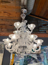 Large Baccarat Style Crystal chandelier