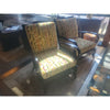 PAIR of 'Ceylon' Satin Cherry Chairs by Dakota Jackson