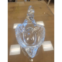 Sasaki Glass Swan Candy Dish