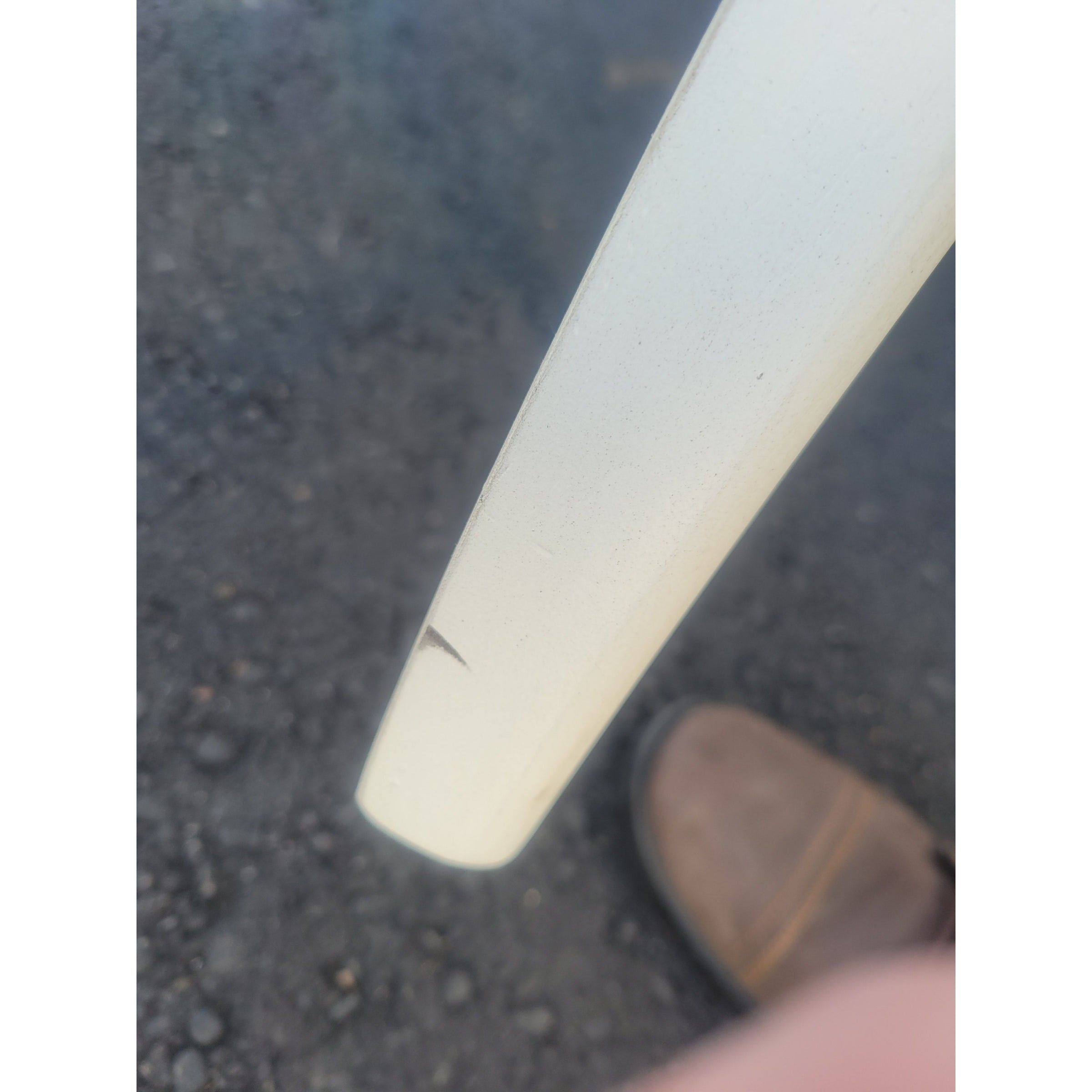 SET of 4 Blonde Wood Lattice Folding Chairs