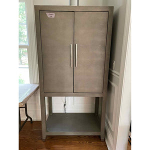Graydon Shagreen Bar Cabinet by RH (AS IS)