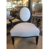 X Back Lounge Chair by Barbara Barry for Baker Oval