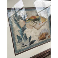Undersea Life Print in Ornate Frame - colletteconsignment.com