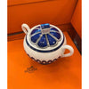 Hermes Bleus d'ailleurs Porcelain Sugar Bowl