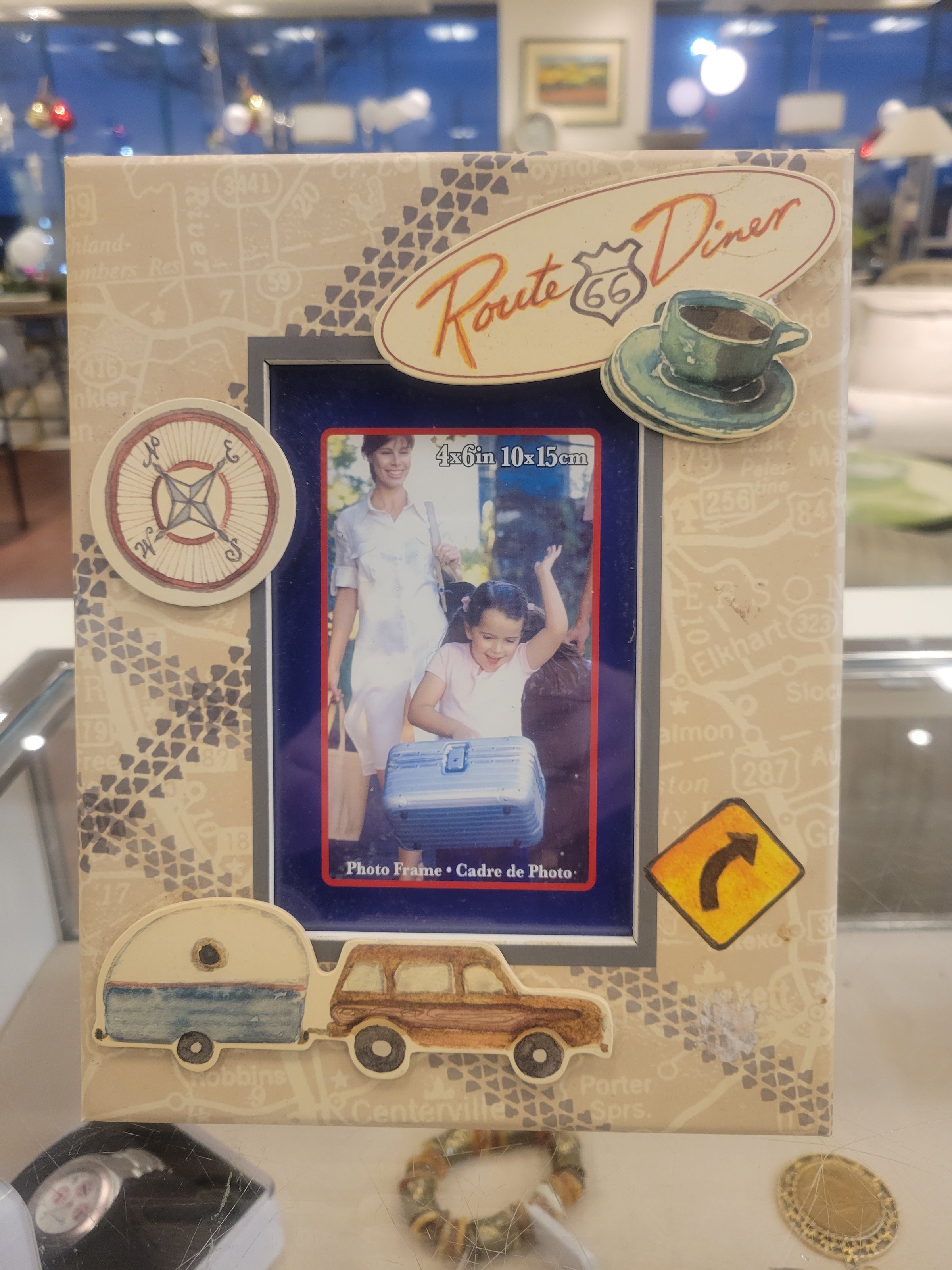 Route 66 Diner Frame