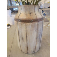 Decorative Barrel Vase