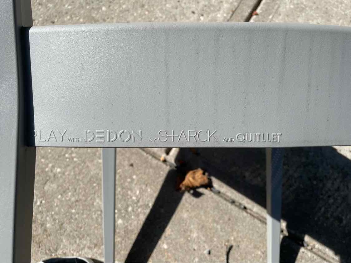 SET of 6 All Weather Wicker Play Side Chairs by Dedon (AS IS)