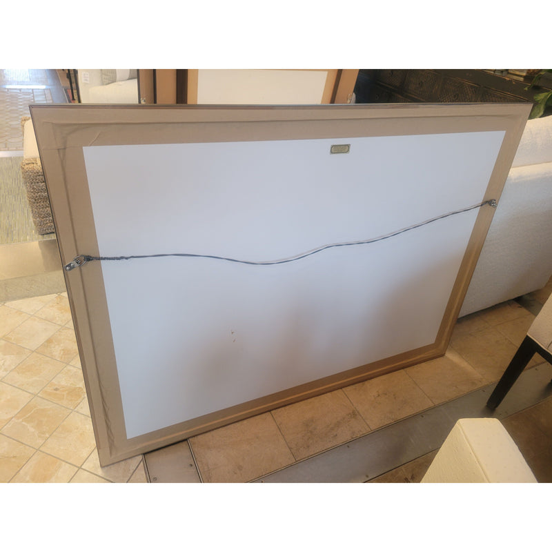 Antique Style World Map by American Map Corp. in Black Frame - AS IS