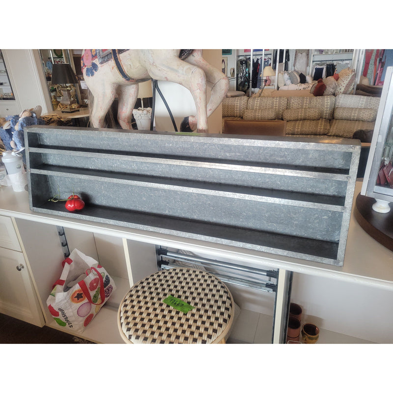 Galvanized Metal Shelf