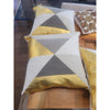 Pair of Avalon Gold & Gray Throw Pillows