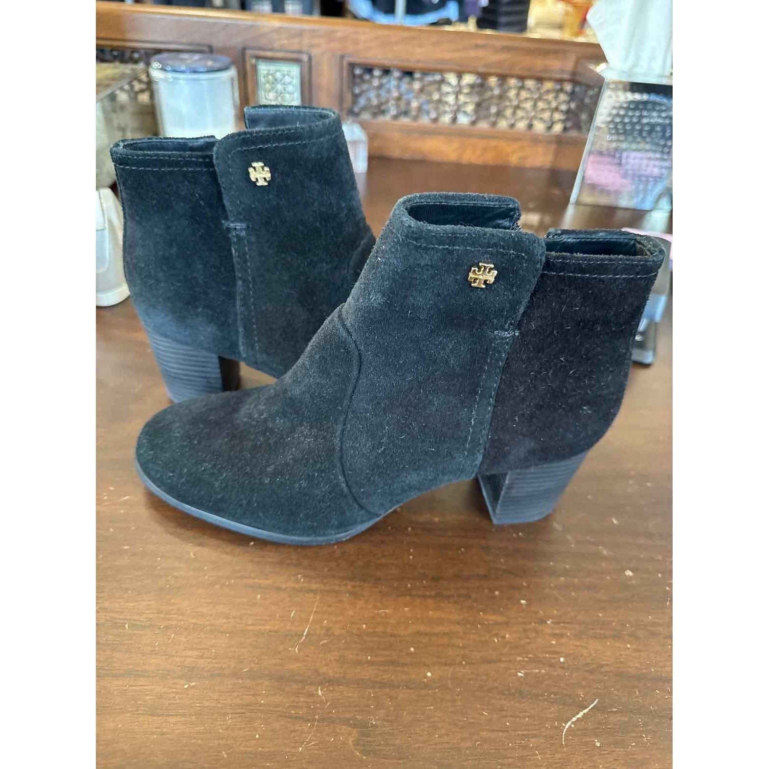 Women's Tory Burch Shoe Size 8 Black Boots - colletteconsignment.com