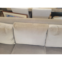 Queen-Sized Beige Mohair Sleeper Sofa by Avery Boardman (AS IS) - colletteconsignment.com