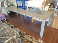 Arles 9-ft Gray Oak Dining Table by RH (AS IS)