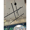 Cam Crockford Pick Up 5 Stick Vertical Light in Black & Brass