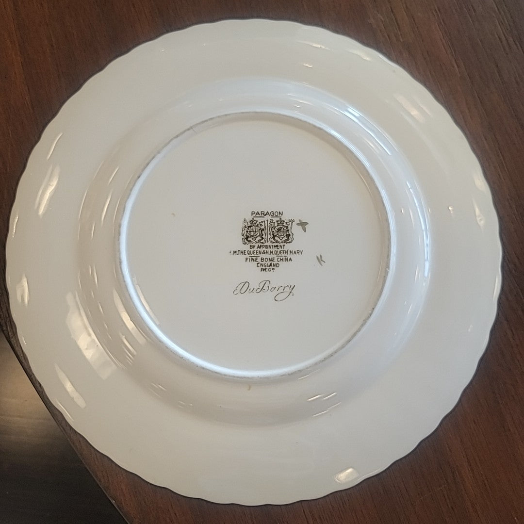 DuBarry Queen Mary China Bread Plate