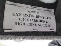 Custom XL Gray Velvet Chaise Lounge by Emerson Bentley (AS IS)