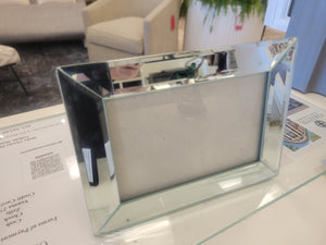 Mirrored Glass Picture Frame